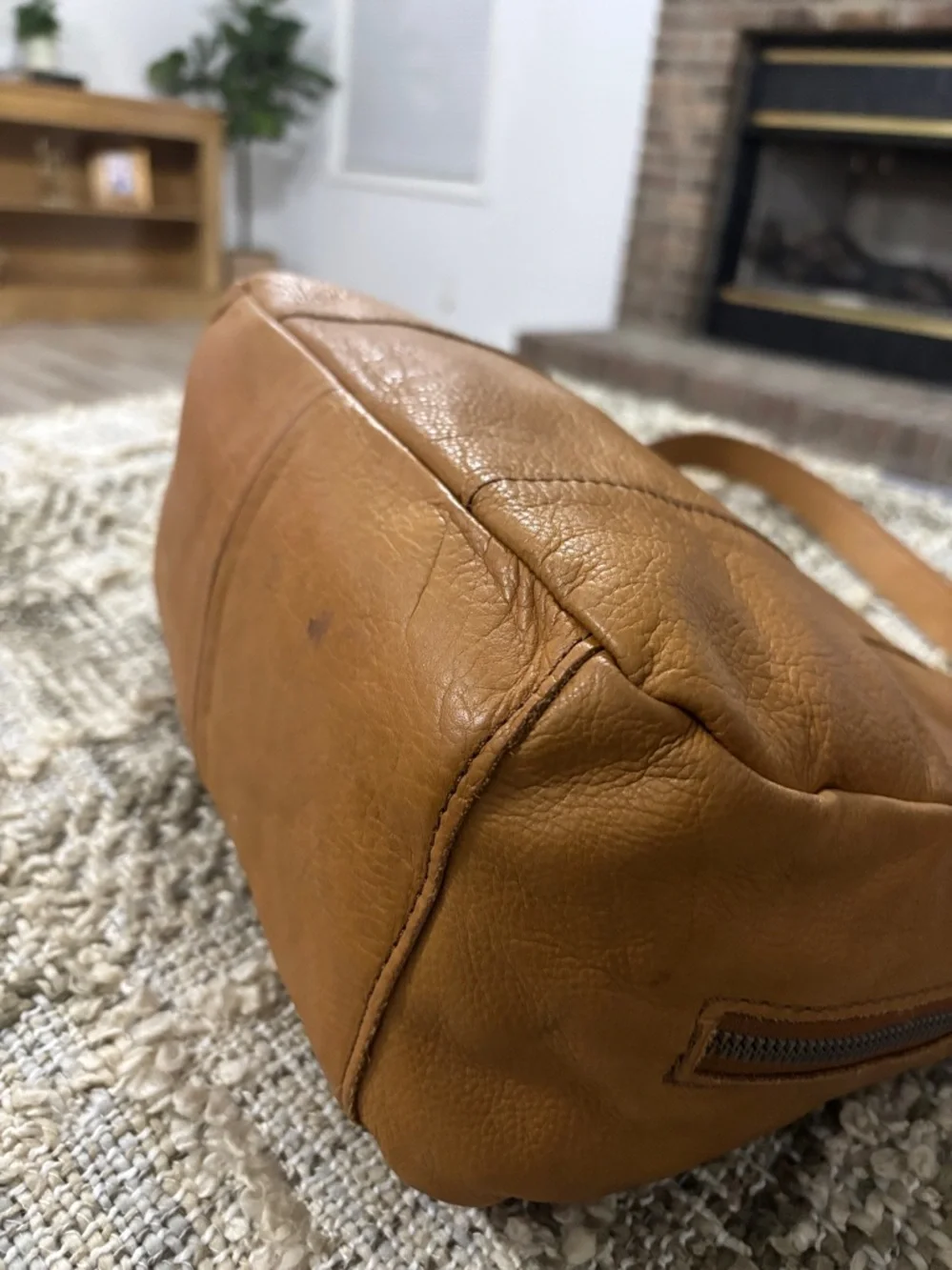 American Leather Co. Austin Classic Hobo Shoulder‎ Bag